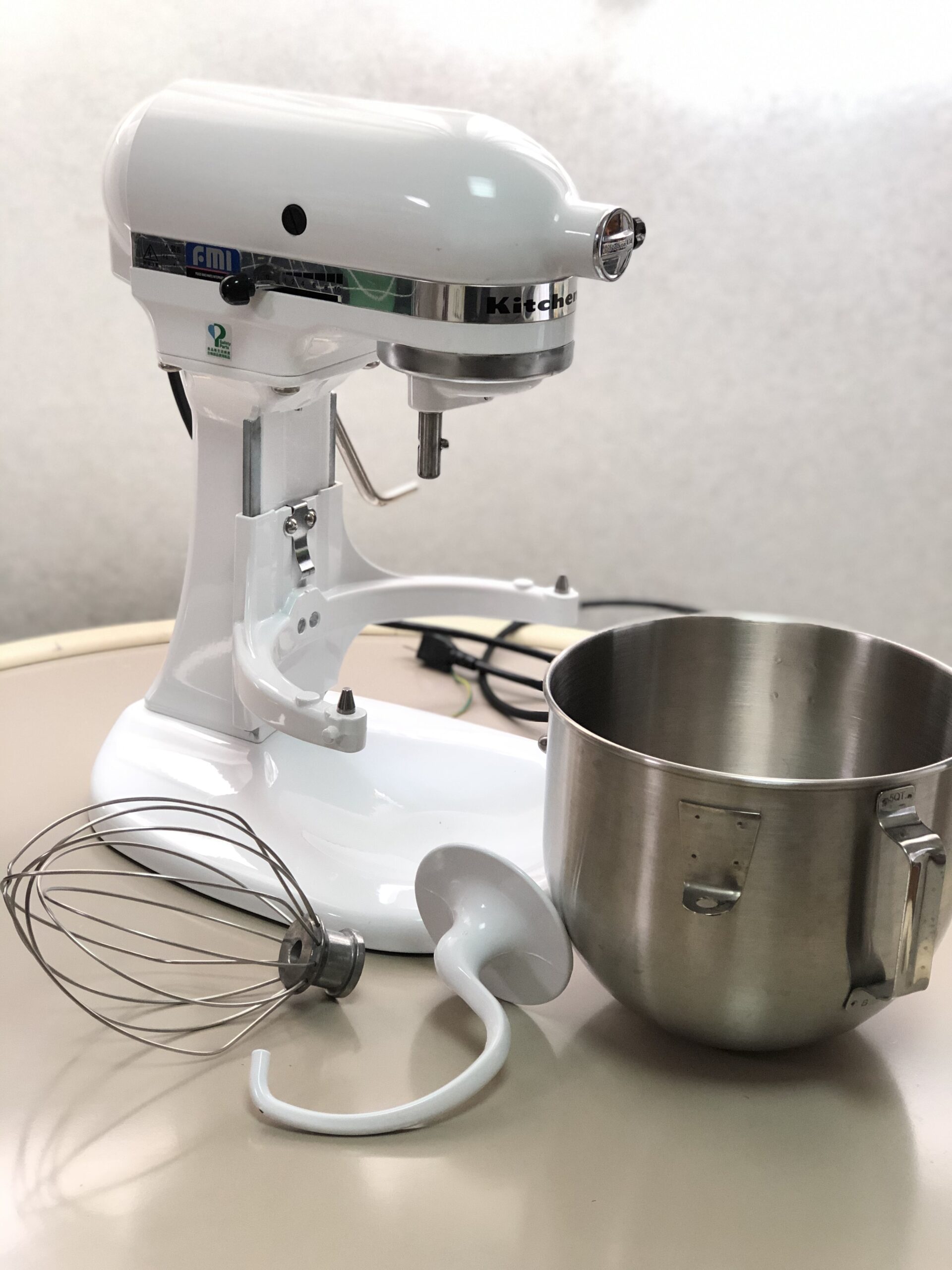 【美品】キッチンエイド KSM7WH（ホワイト） 上位機種 kitchenaid